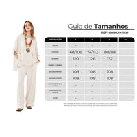 Yacamim Beige Viscose Linen Trousers A21