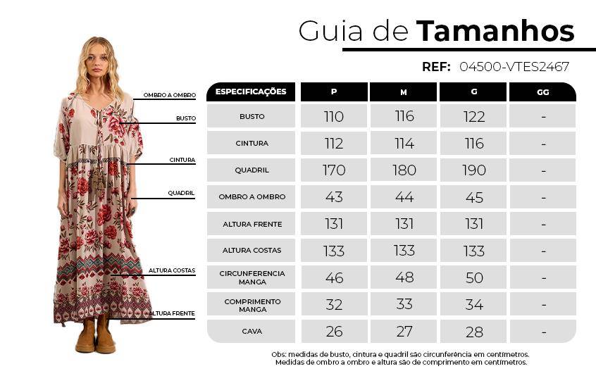 Long Printed Beige Yacamim Dress with Pom-Pom Drawstring