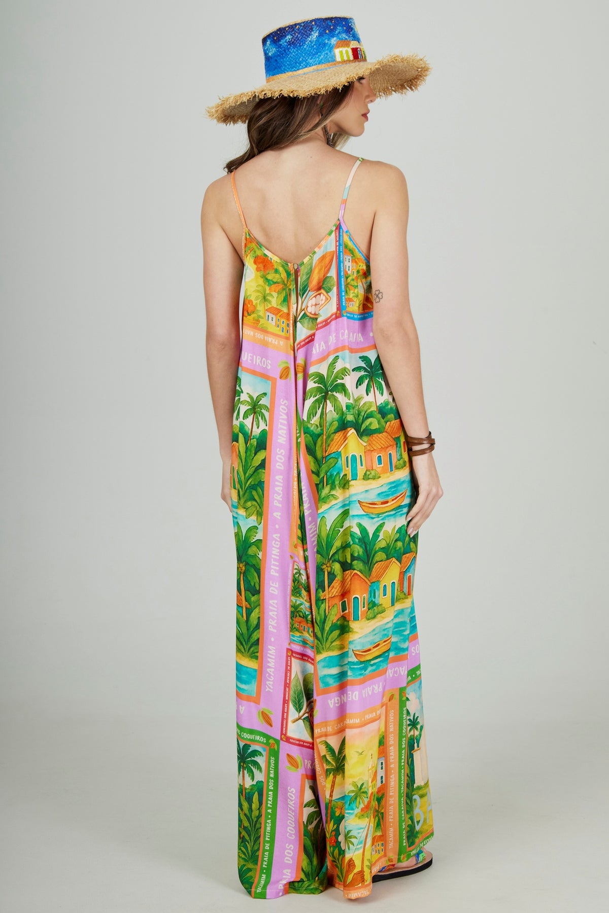 Auê Long Jumpsuit Bahêa Collection Yacamim Q6
