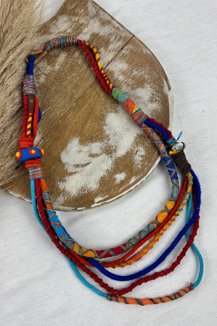 Yacamim Handmade Colorful Rope Necklace #116