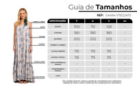 Yacamim E22 Gray Striped Long Dress with Adjustable Straps