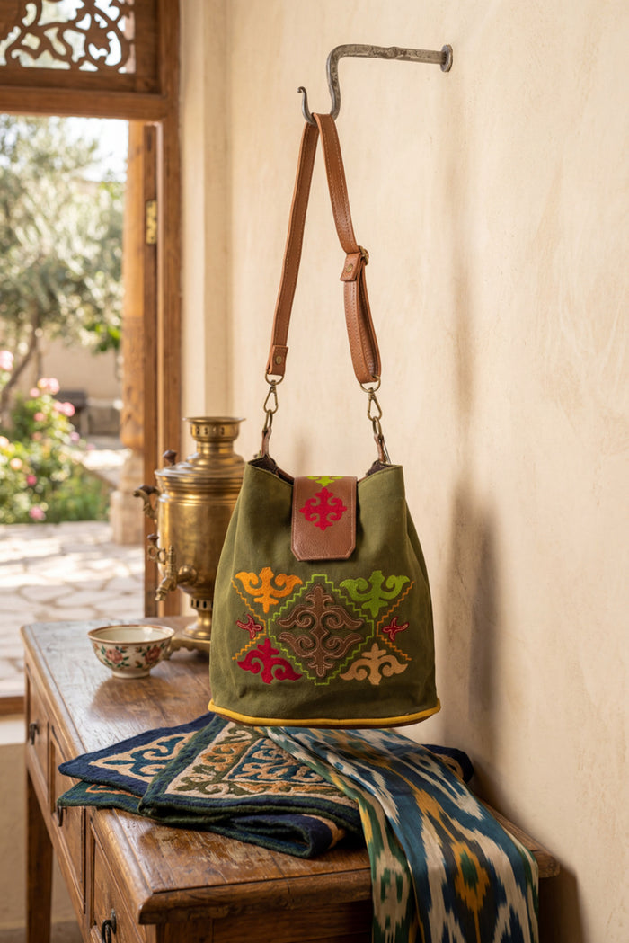 Handmade Canvas Roman Bag