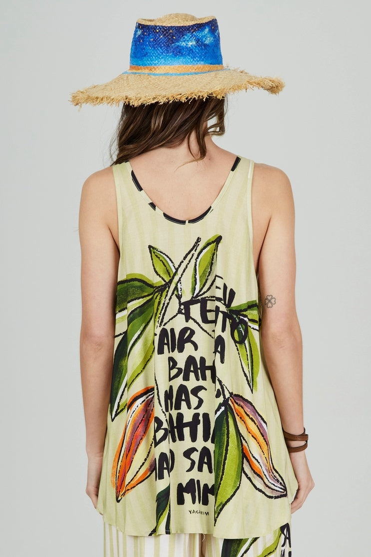 Água De Coco Bahêa Yacamim R10 Mullet Tank Top