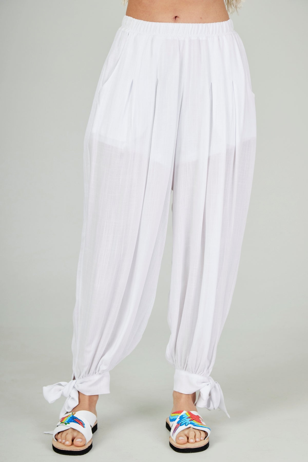 Yacamim H10 Aladdin Pants with White Lining