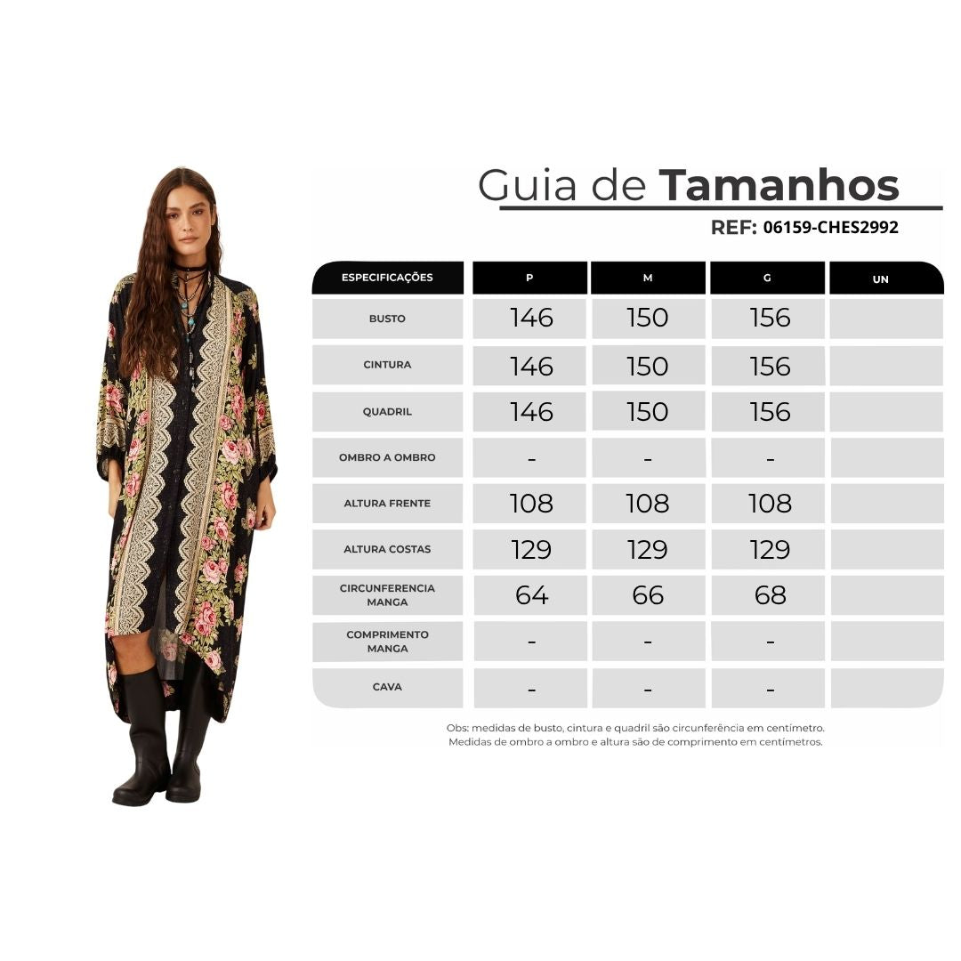 Yacamim Long Black Printed Shirt L5