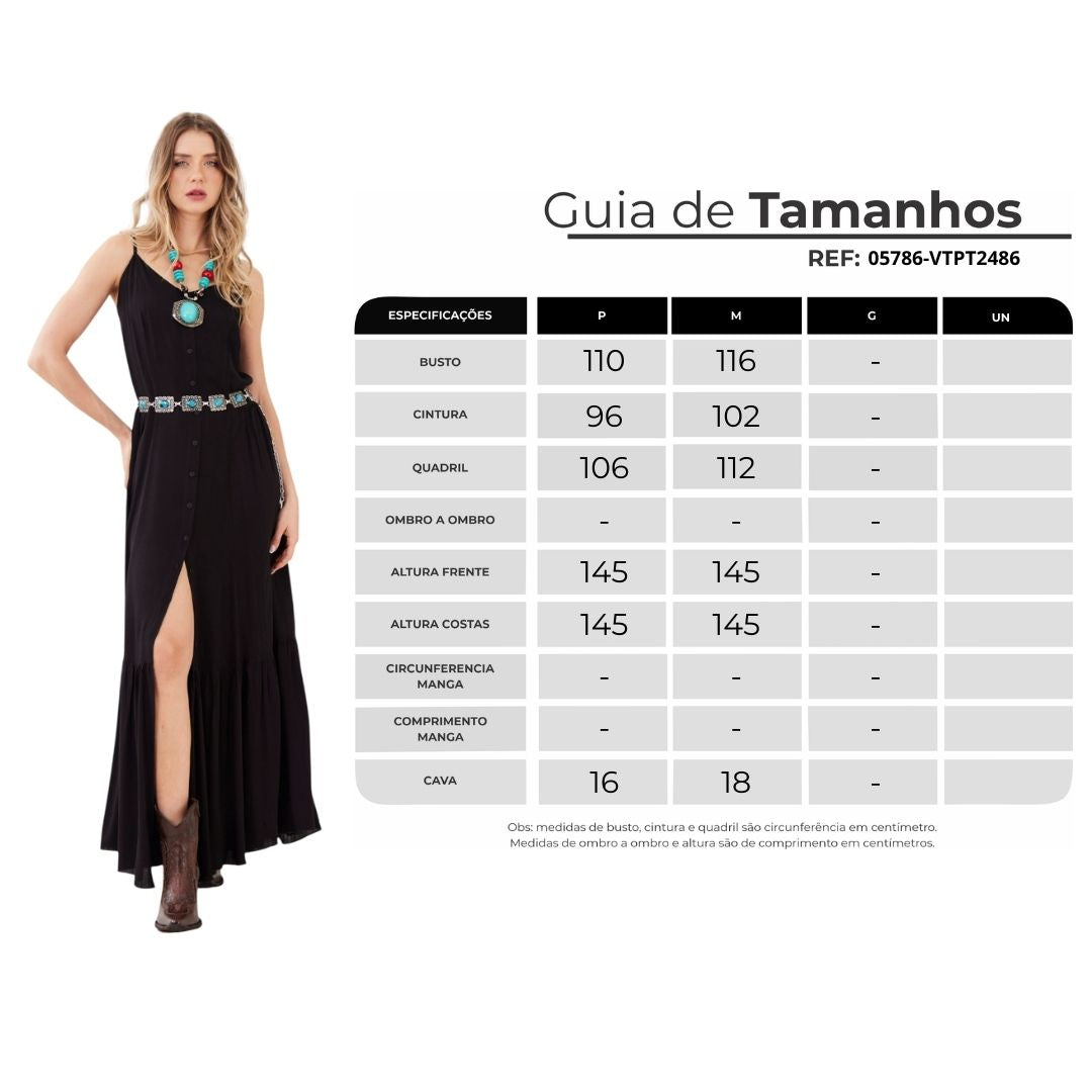 Yacamim Black Long Dress with Adjustable Straps C2