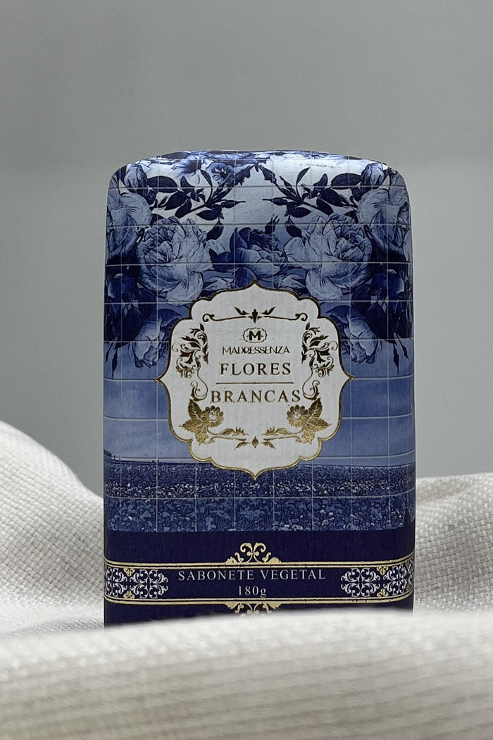 Madressenza White Flowers Vegetable Soap 180g Yacamim #66