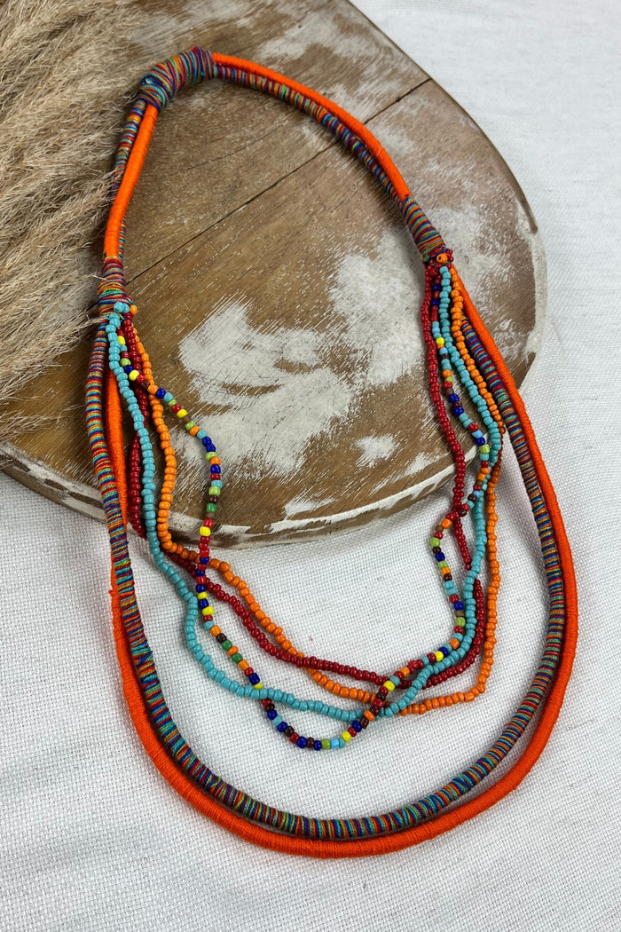 Yacamim #101 Handmade Colorful Rope Necklace