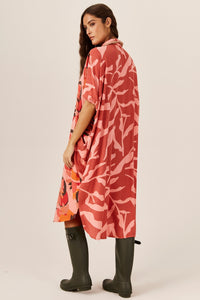 Yacamim Patchwork Pocket Midi Chemise P2