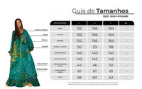 Yacamim D26 Printed Green Off-the-Shoulder Long Dress