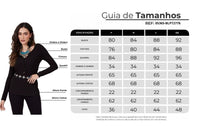 Yacamim Black Ribbed Basic Blouse B16