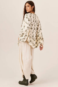 Yacamim H9 Beige Sarouel Culottes