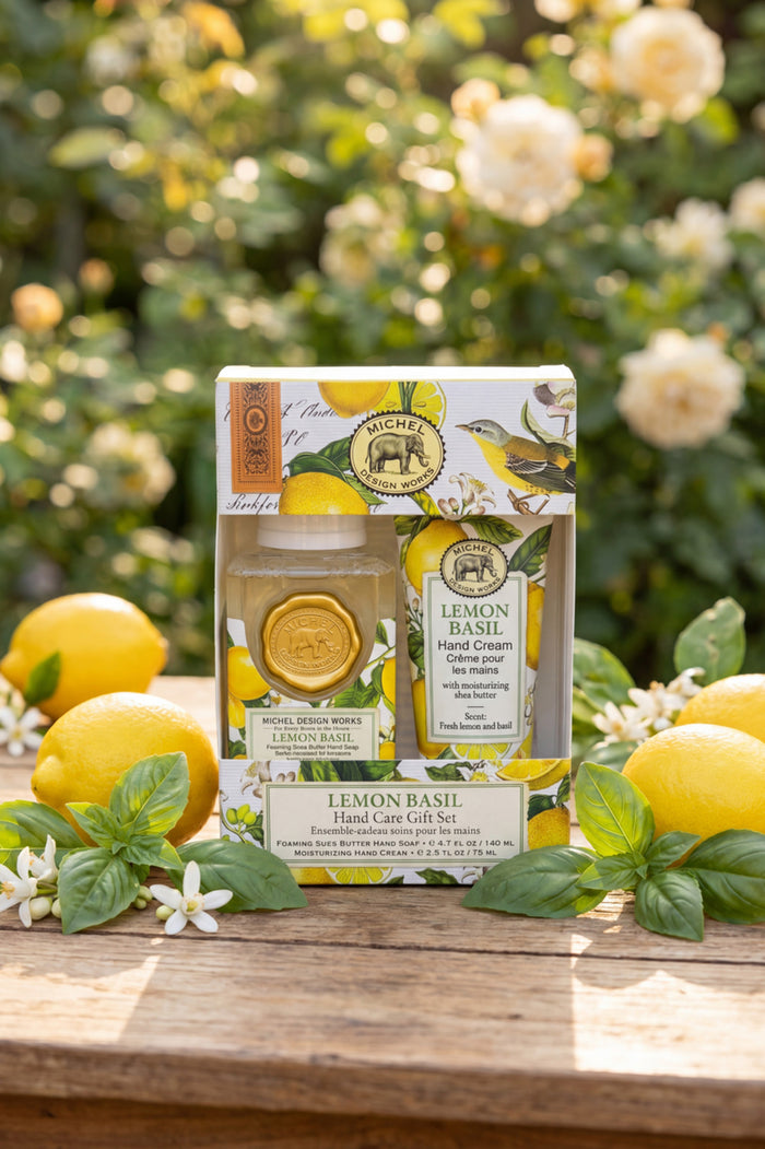 Mini Liquid Soap Kit Lemon Basil Yacamim
