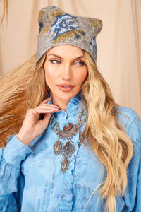Blue Yacamim Long-Sleeve Shirt
