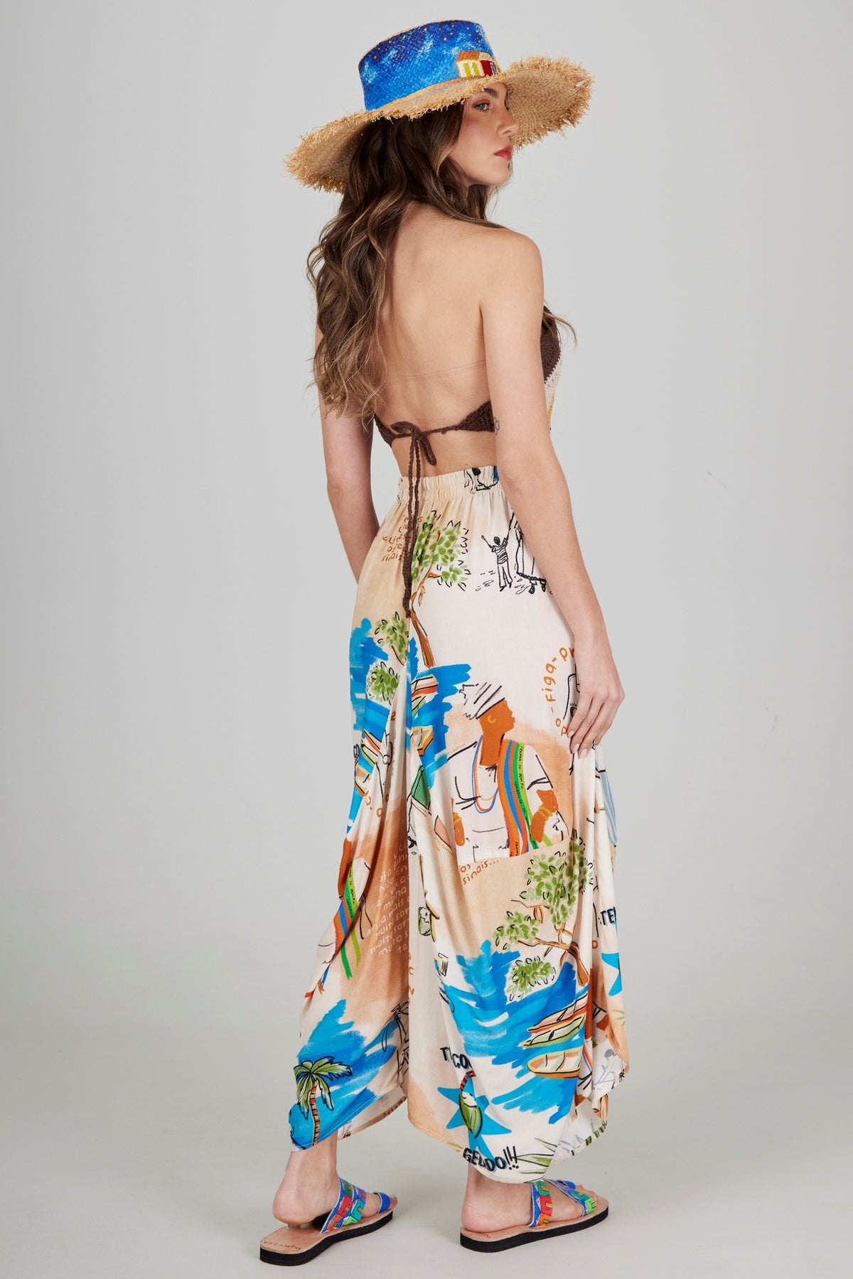 Harem Pants Nativos Bahêa Collection Yacamim Q4