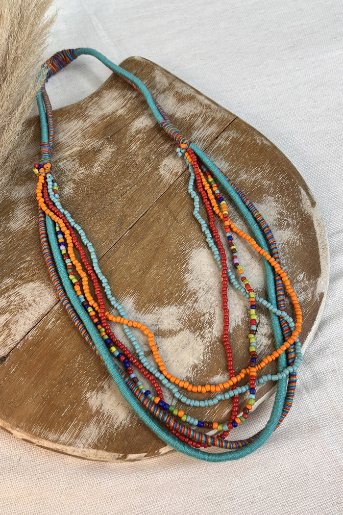 Yacamim Colorful Rope Handmade Necklace #300