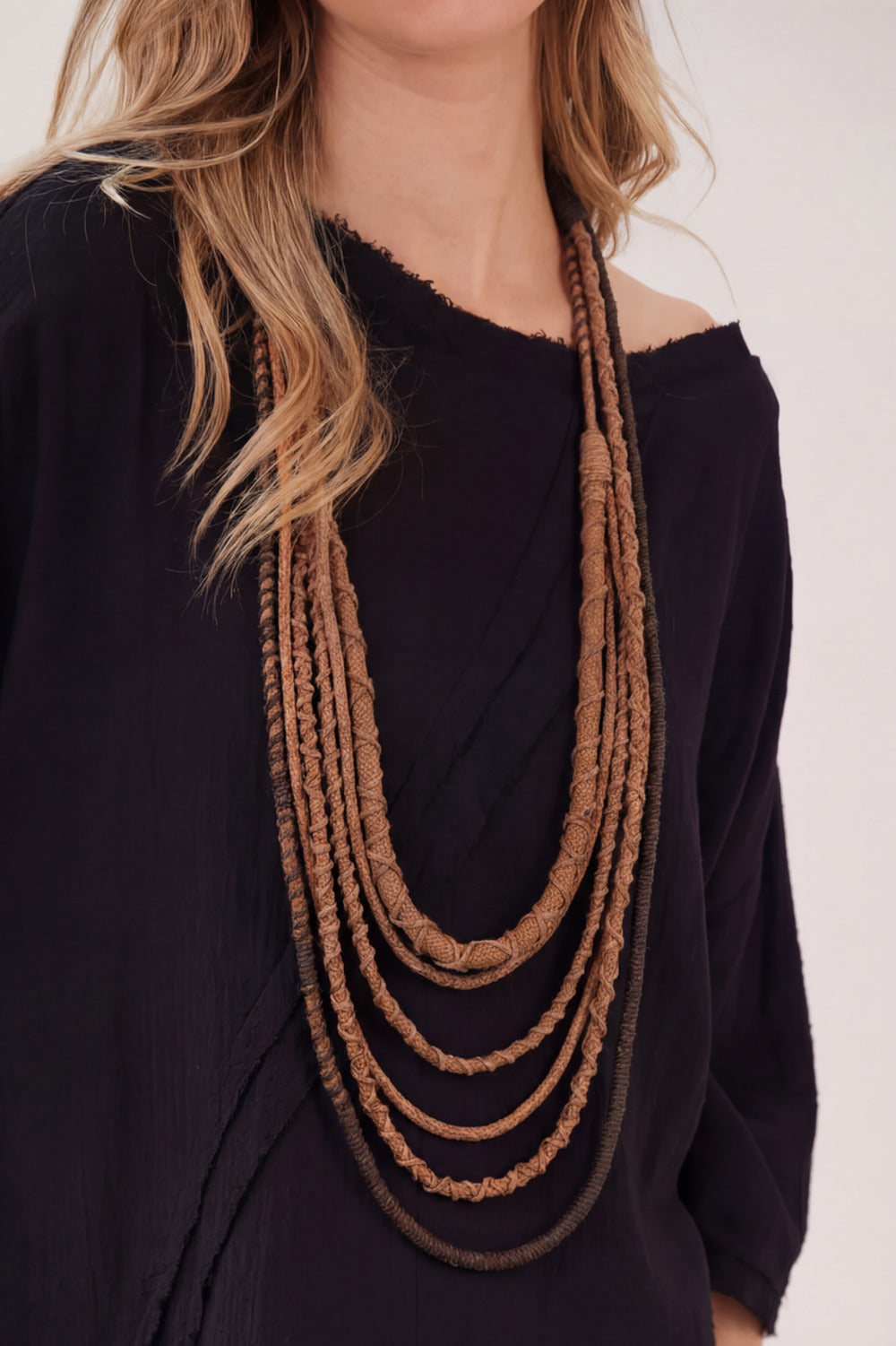 Yacamim #990 Handmade Colorful Rope Necklace