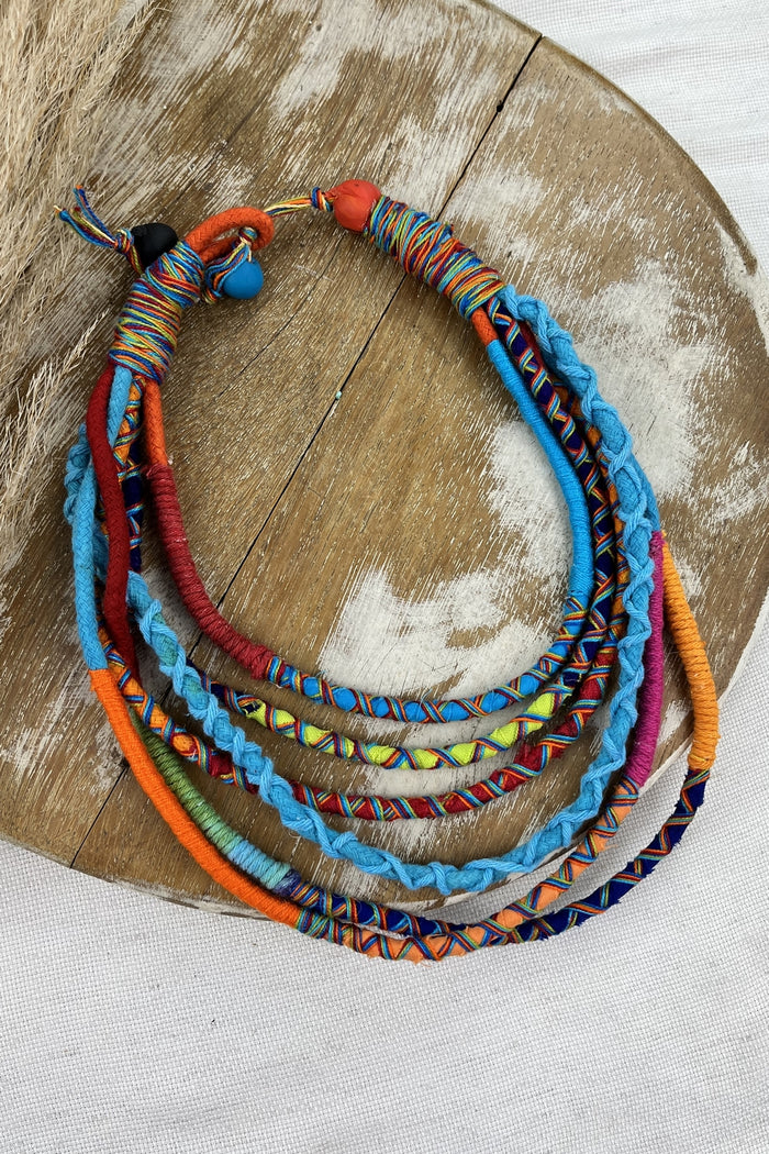 Yacamim Handmade Colorful Rope Necklace #210