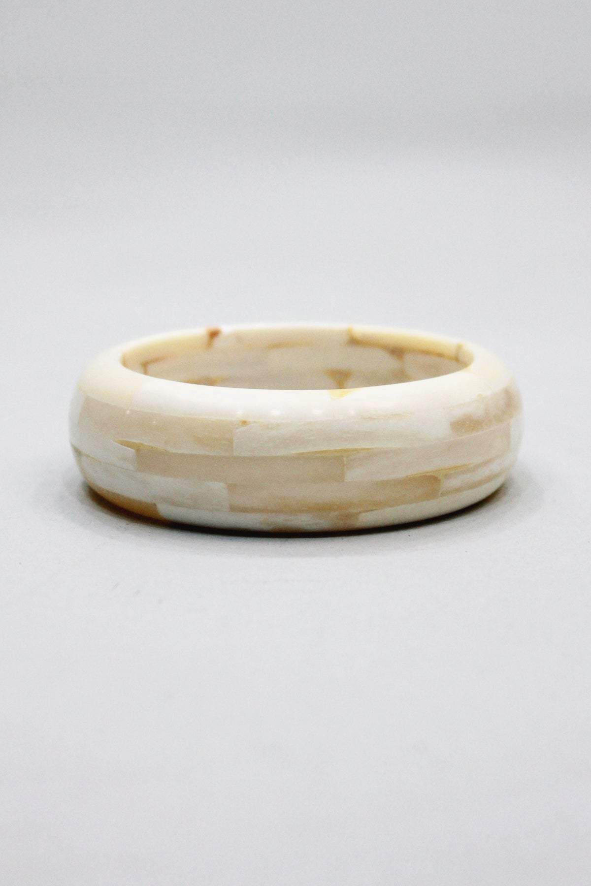 Yacamim Beige Round Bangle Bracelet #452