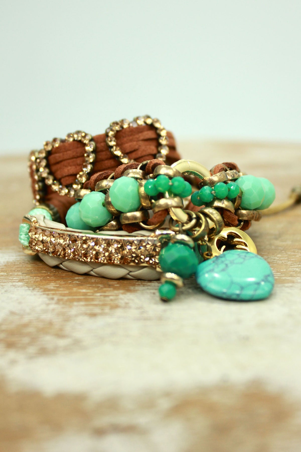 Yacamim Charm Mix Bracelet Set #367