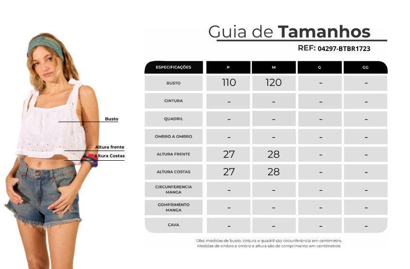 Yacamim White Tie-Strap Broderie Cropped Top I8