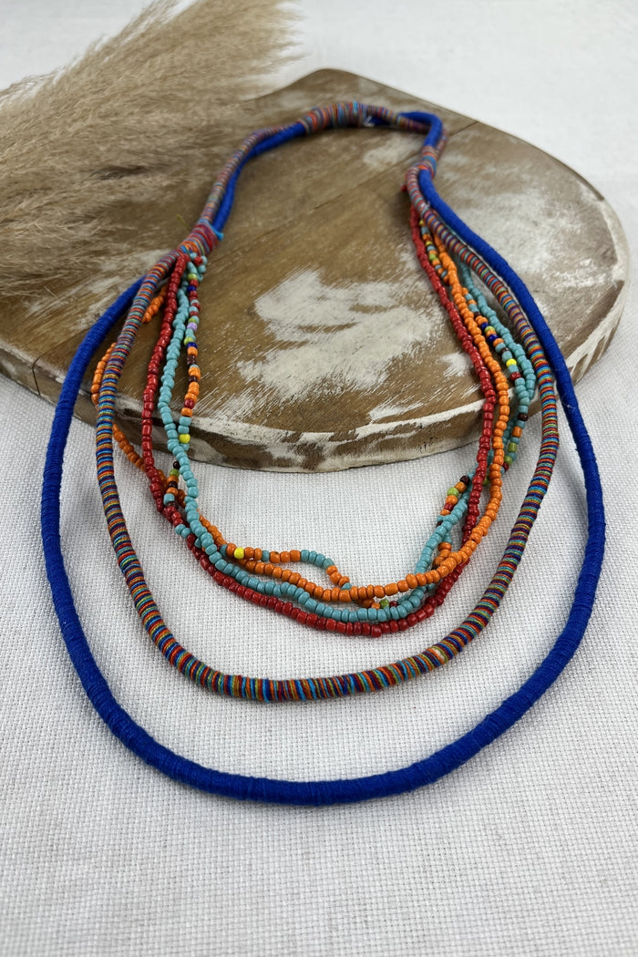 Yacamim Handmade Colorful Rope Necklace #252