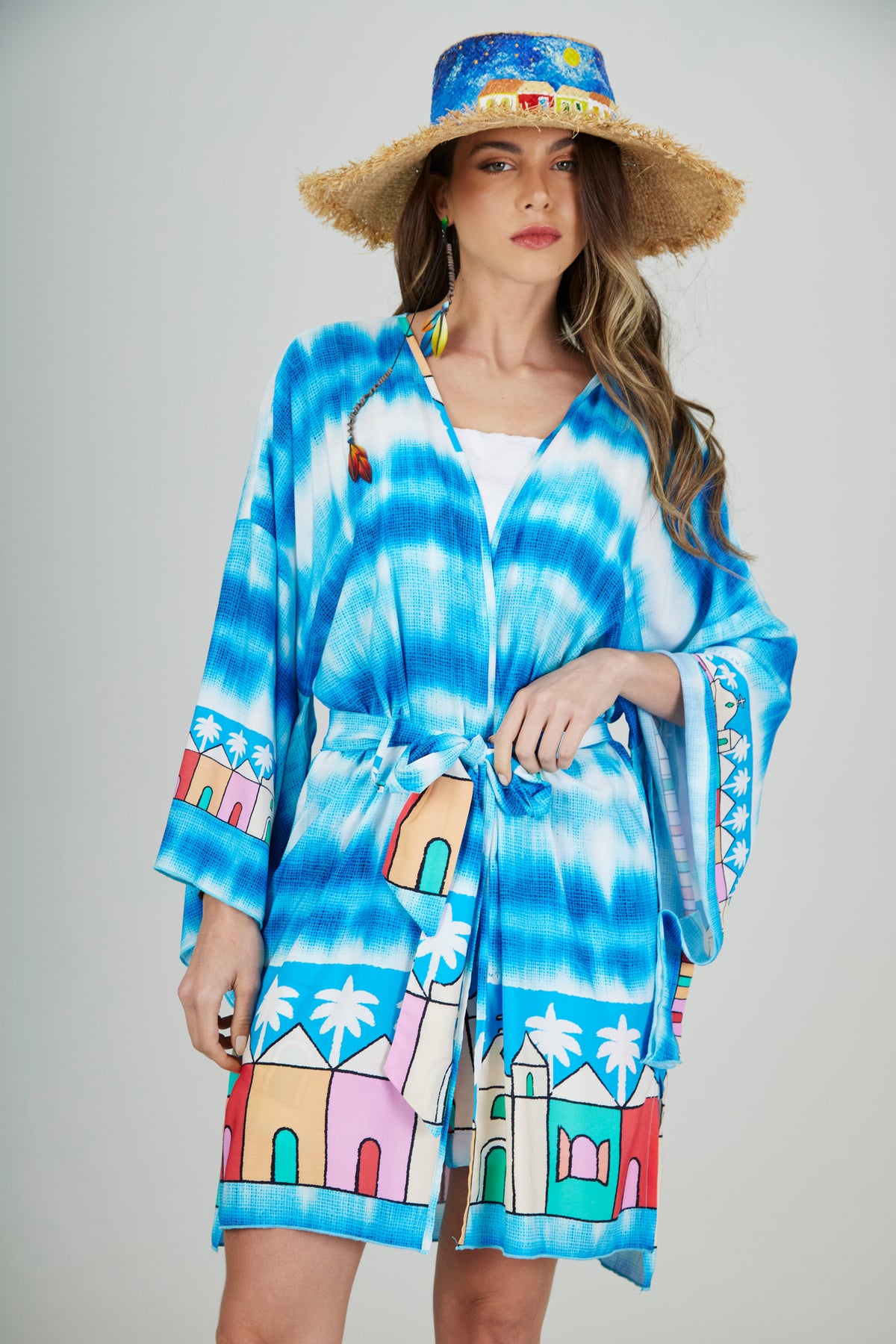 Short Kimono Oxente Bahêa Yacamim Q4 Collection