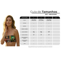 Yacamim Printed Cropped Top B24