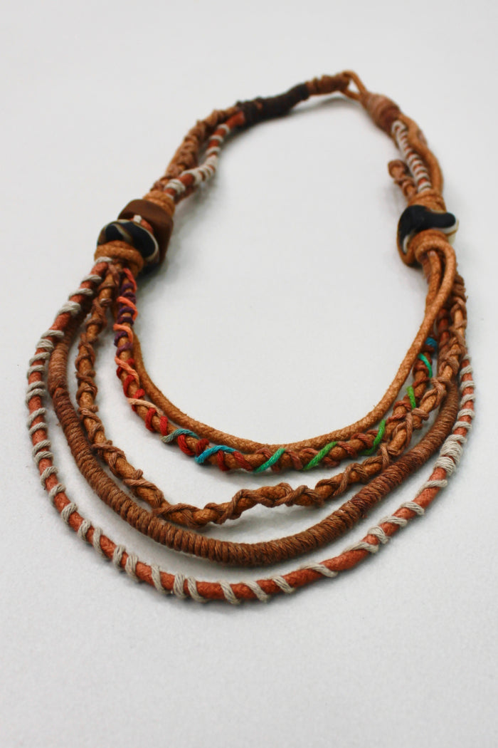 Yacamim Colorful Rope Handmade Necklace #383