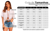 Yacamim Basic V-Neck Extended White Blouse