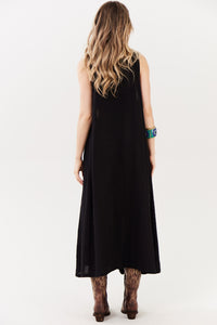 Yacamim C23 Black Midi Dress