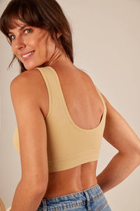 Yacamim Beige Top with Removable Cups