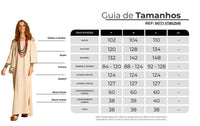 Yacamim E21 Beige Long Gypsy Dress with Batwing Sleeves