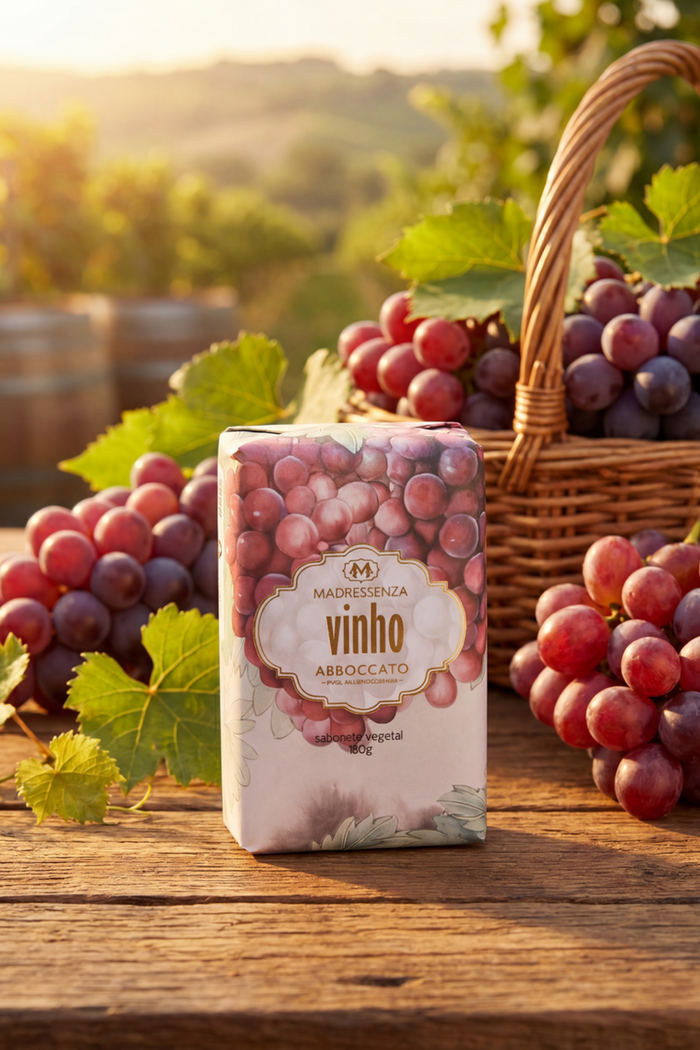 Madressenza Wine Vegetable Soap 180g Yacamim #26