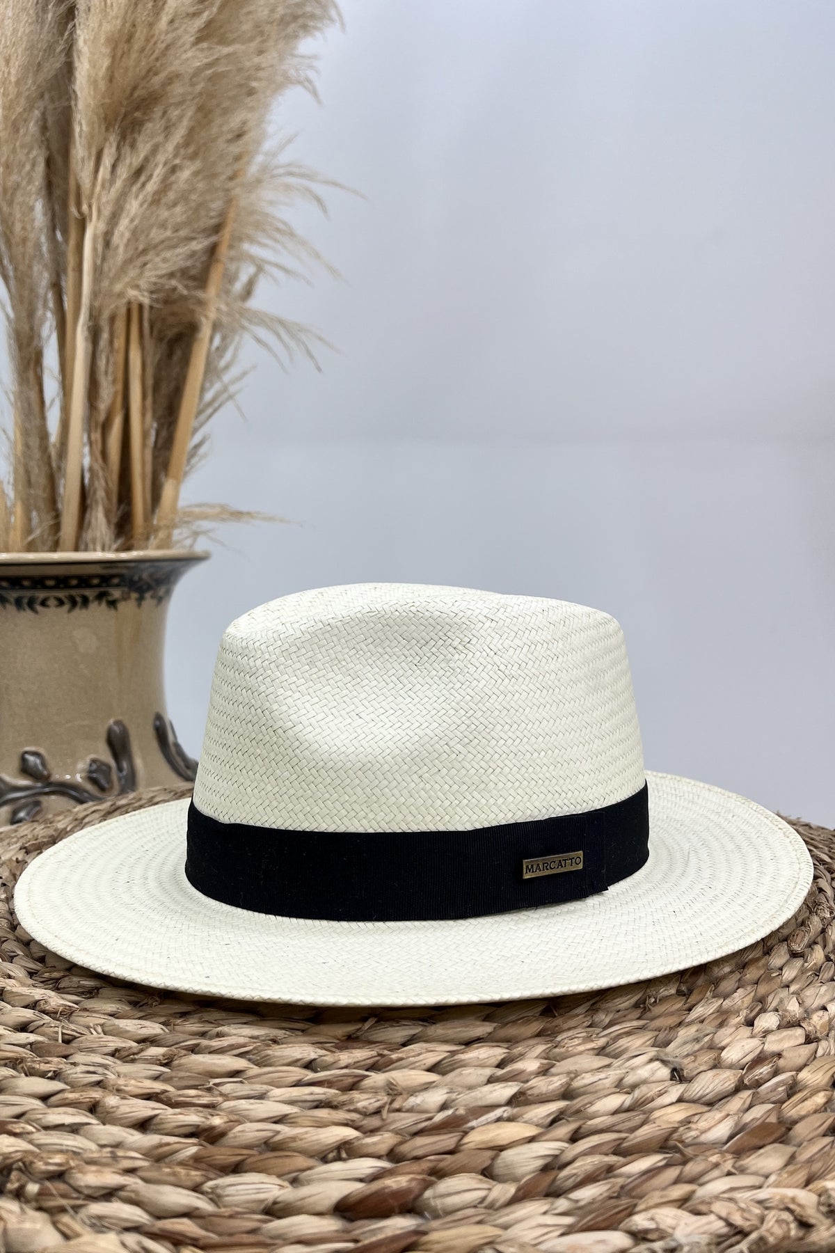 Marcatto Shantung Yacamim Straw Hat #1