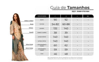 Vestido Longo De Tule Verde E Bege Estampa Paisley Yacamim E17 Paris