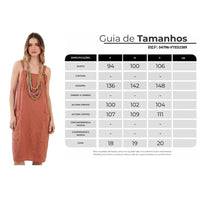 Yacamim E7 Terracotta Short Dress With Wide Stripes