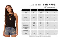 Yacamim Black Ribbed Tank Top A13