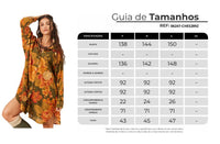 Yacamim P3 Ouro Preto Printed Oversized Tunic