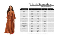 Vestido Longo Com Detalhes Em Broderie Terracota Patchwork Yacamim C4