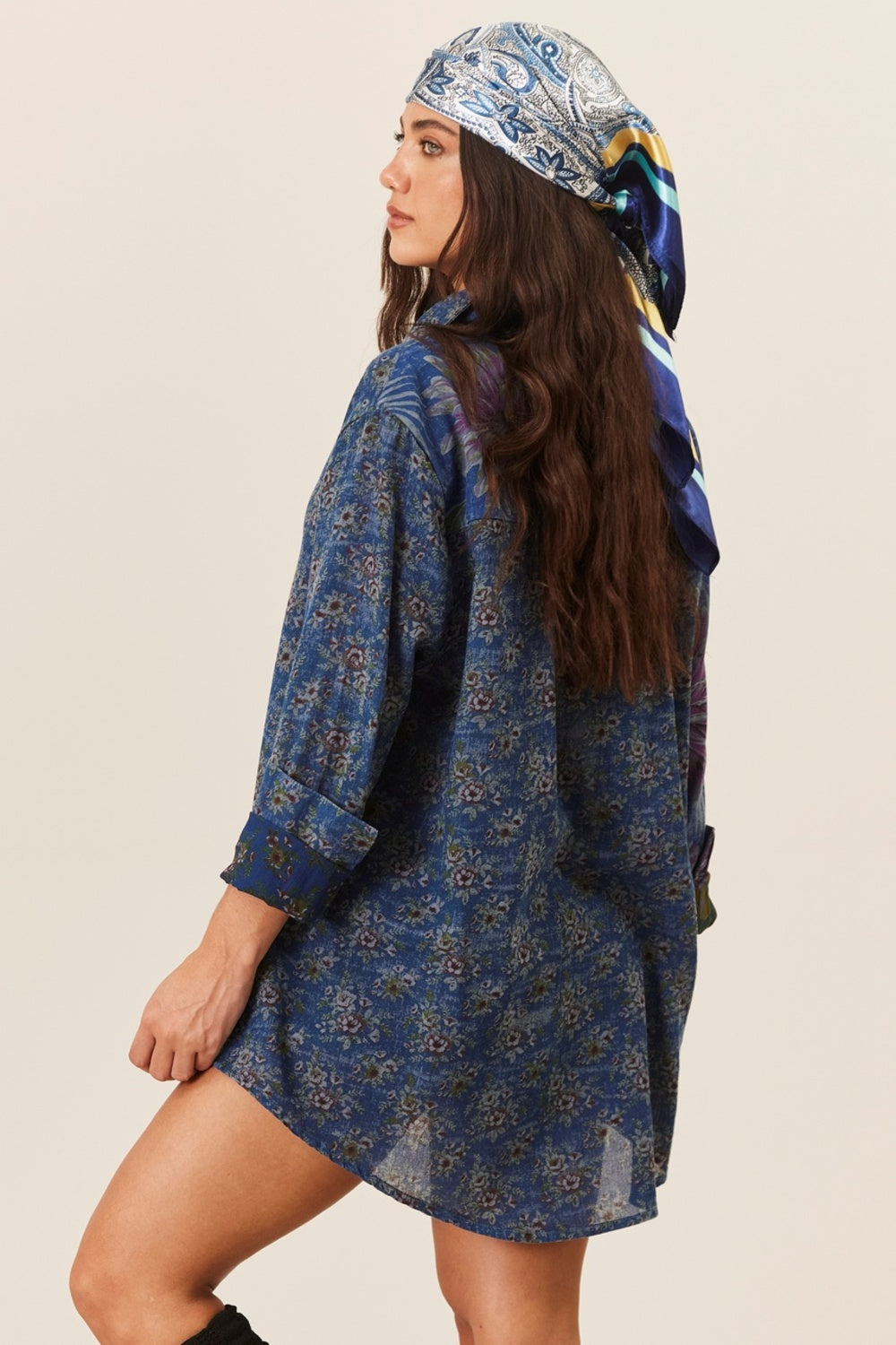 Camisa Ampla Azul Escuro Tiradentes Yacamim R9