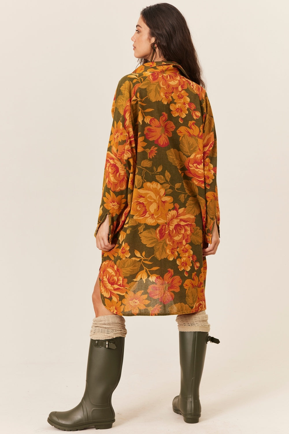 Yacamim P3 Ouro Preto Printed Oversized Tunic
