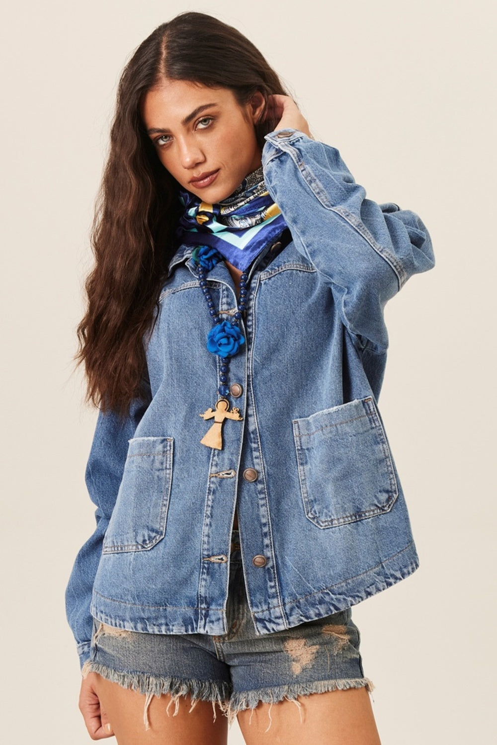Yacamim K6 Blue Denim Jacket