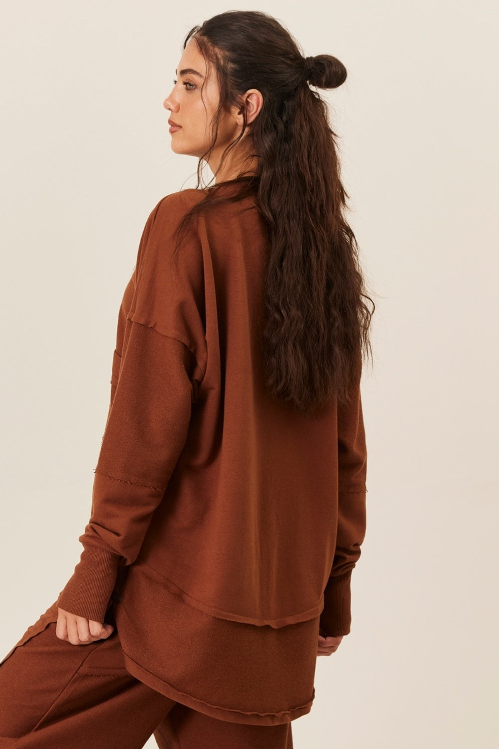 Yacamim Brown Sweatshirt A3