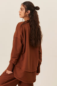Yacamim Brown Sweatshirt A3