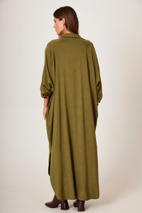 Yacamim Moss Green Long Shirt M10
