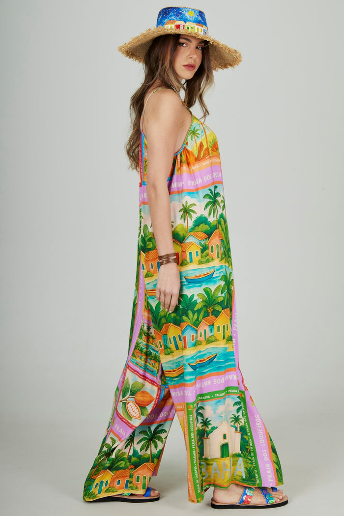 Auê Long Jumpsuit Bahêa Collection Yacamim Q6