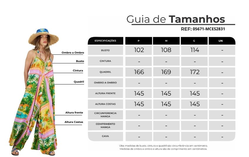 Auê Long Jumpsuit Bahêa Collection Yacamim Q6